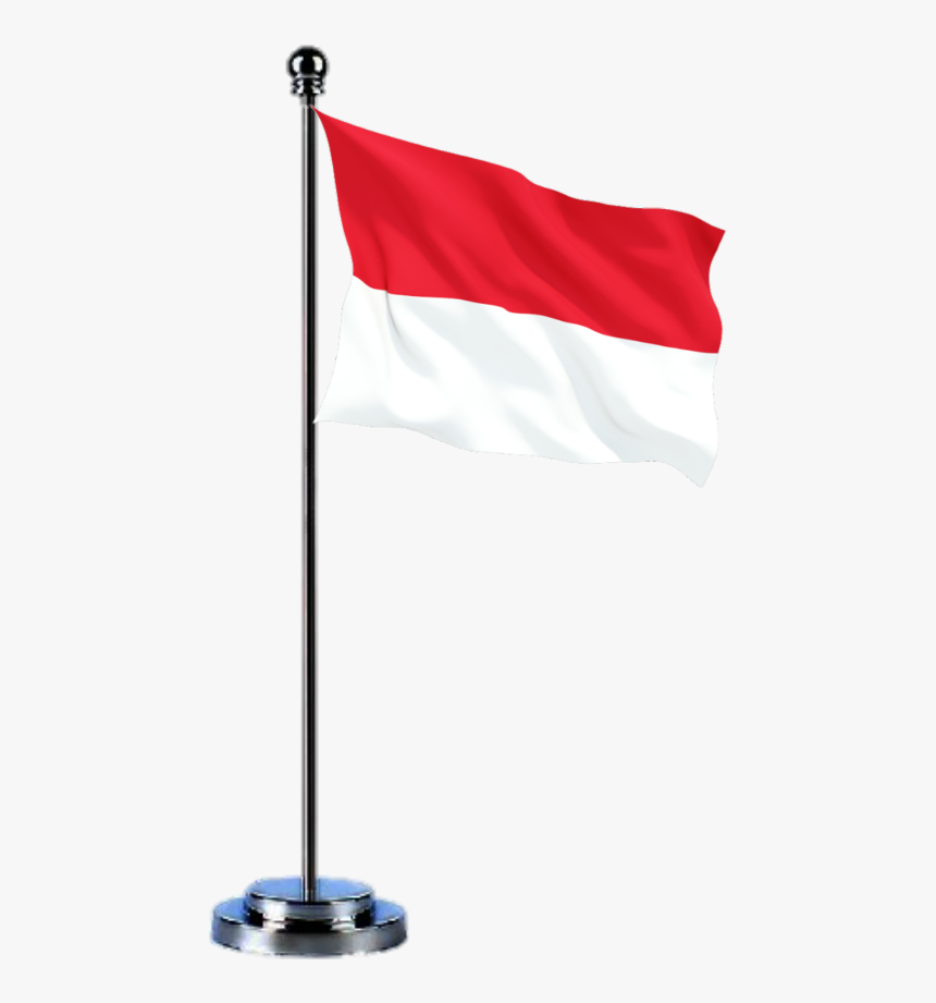 #bendera #indonesia - Transparent Background Indonesia Flag Pole Png, Png Download, Free Download