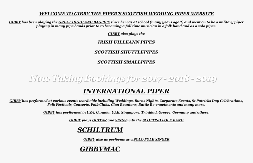 Welcome To Gibby The Piper’s Scottish Wedding Piper - Subtrahieren Von Dezimalzahlen, HD Png Download, Free Download