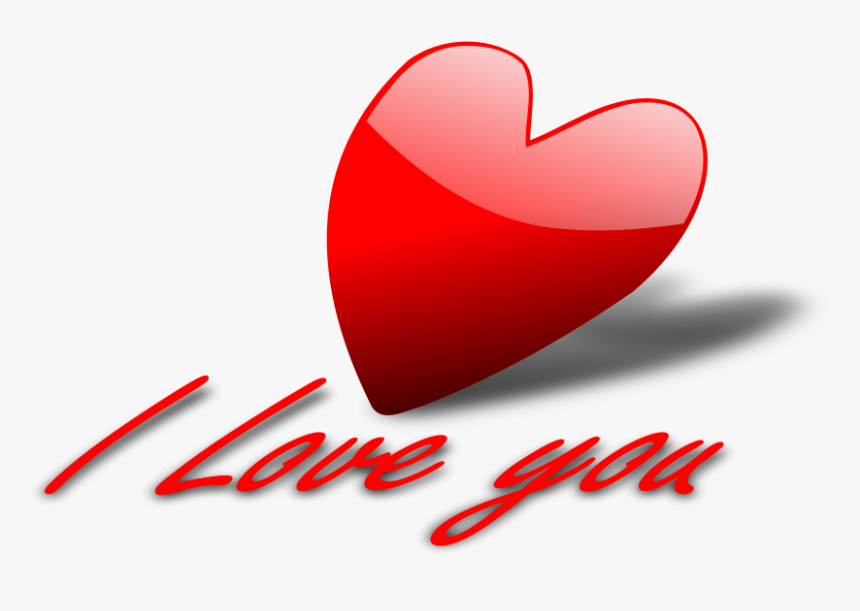 Indonesia Vector Clipart - Love You Heart Clipart, HD Png Download, Free Download