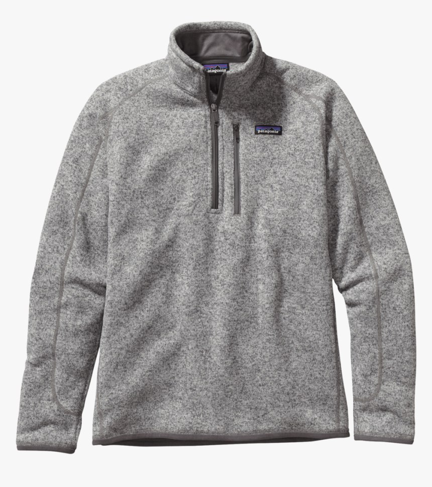 Patagonia Men's Better Sweater 1 4 Zip Fleece Stonewash, HD Png ...