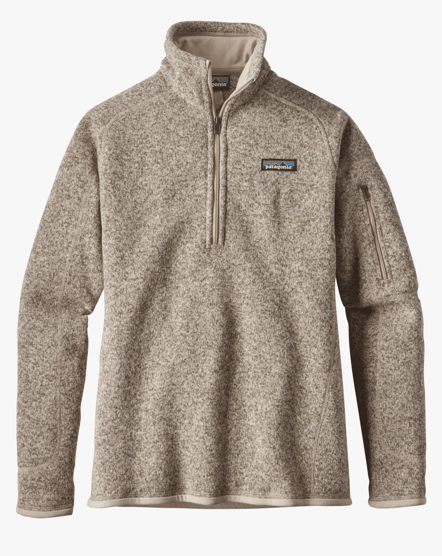 Women"s Patagonia - Patagonia Better Sweater 1 4 Zip Pelican, HD Png Download, Free Download