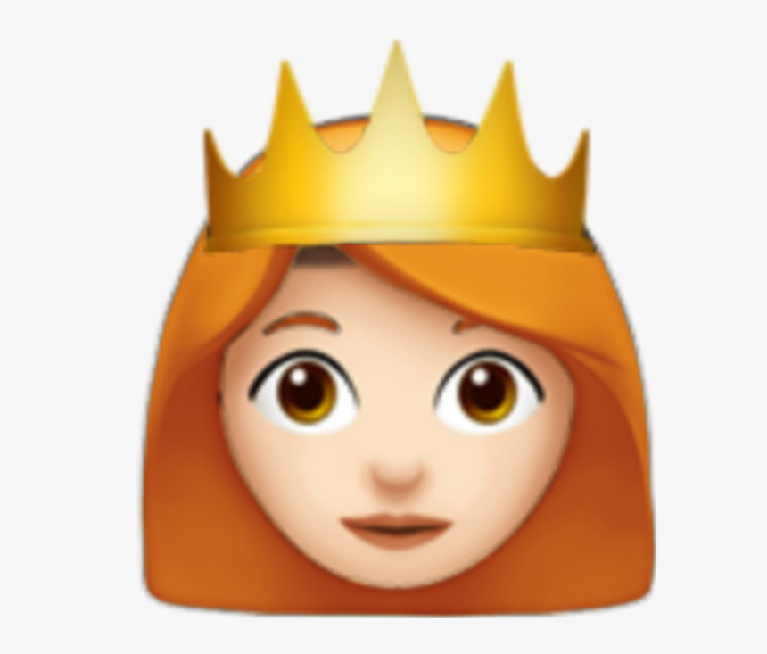 #emojis #girl #ginger #redhead #queen #princess #mine - Emoji With Pink Hair, HD Png Download, Free Download