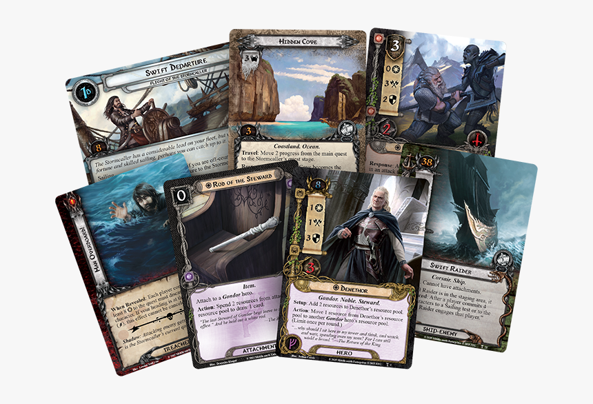 Mec48-fan3 - Lord Of The Rings Lcg Mount Gundabad, HD Png Download, Free Download