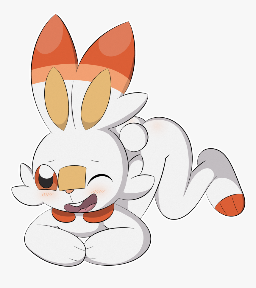 Cute Scorbunny - Dream Eclipse Wolf Pokemon, HD Png Download, Free Download