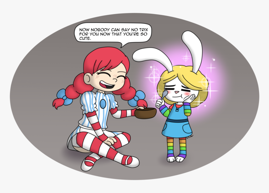 Wendy’s Crusade In Transforming Her Fellow Mascots - Cartoon, HD Png Download, Free Download