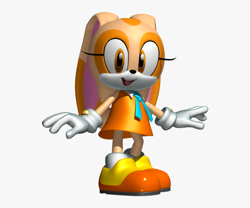 Bunnie Rabbot-d’coolette & Cream The Rabbit From Sonic - Cream The Rabbit Png, Transparent Png, Free Download