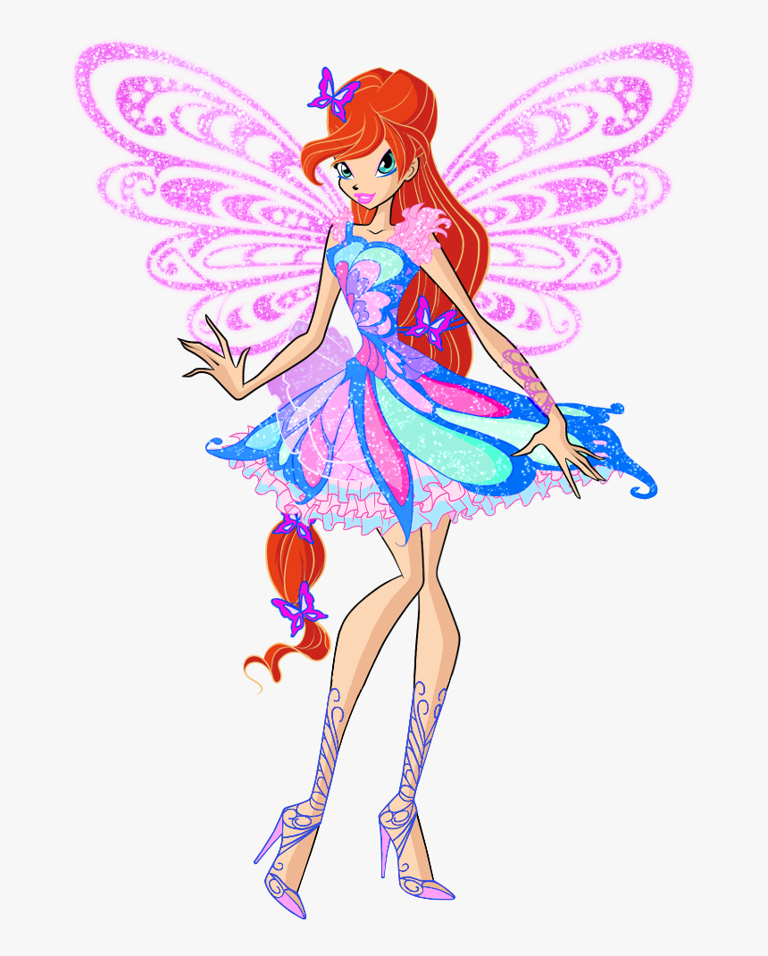 Bloom Butterflix - Winx Club Butterflix Bloom, HD Png Download, Free Download