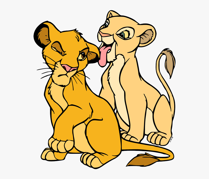 Lion King Clipart Simba Nala, HD Png Download, Free Download