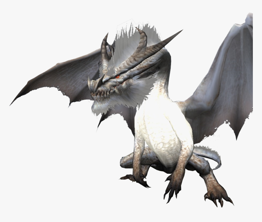 Transparent Skyrim Dragon Png - Monster Hunter White Fatalis, Png Download, Free Download