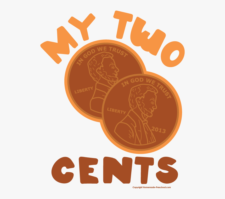 Two Cents Clipart - My Two Cents Simpsons, HD Png Download, Free Download