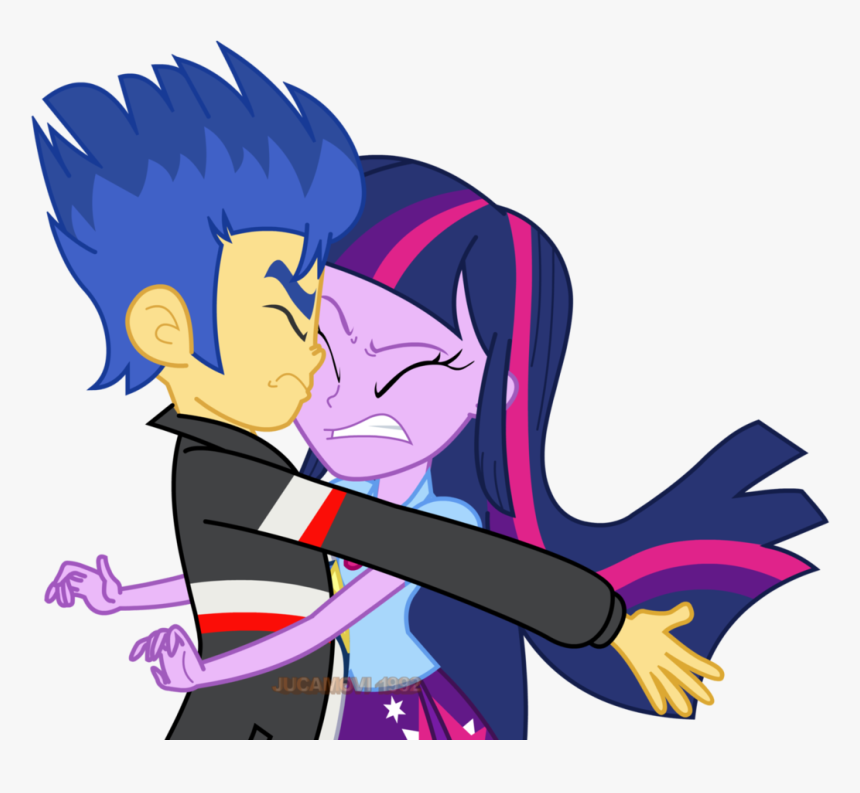 The Flash Clipart Anime Style - Equestria Girls Flash And Twilight Sparkle, HD Png Download, Free Download
