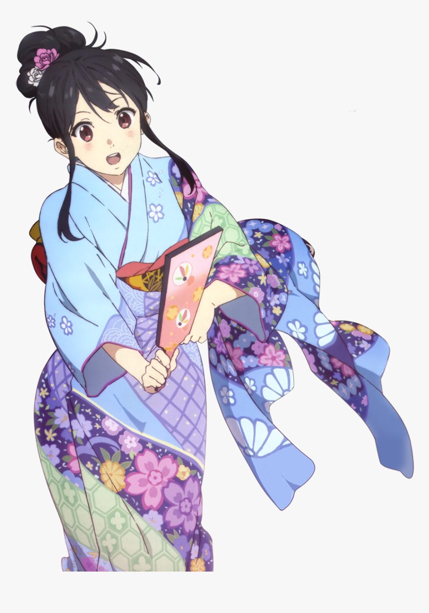 Sakura Inami Kyoukai No Kanata Fanart, HD Png Download, Free Download