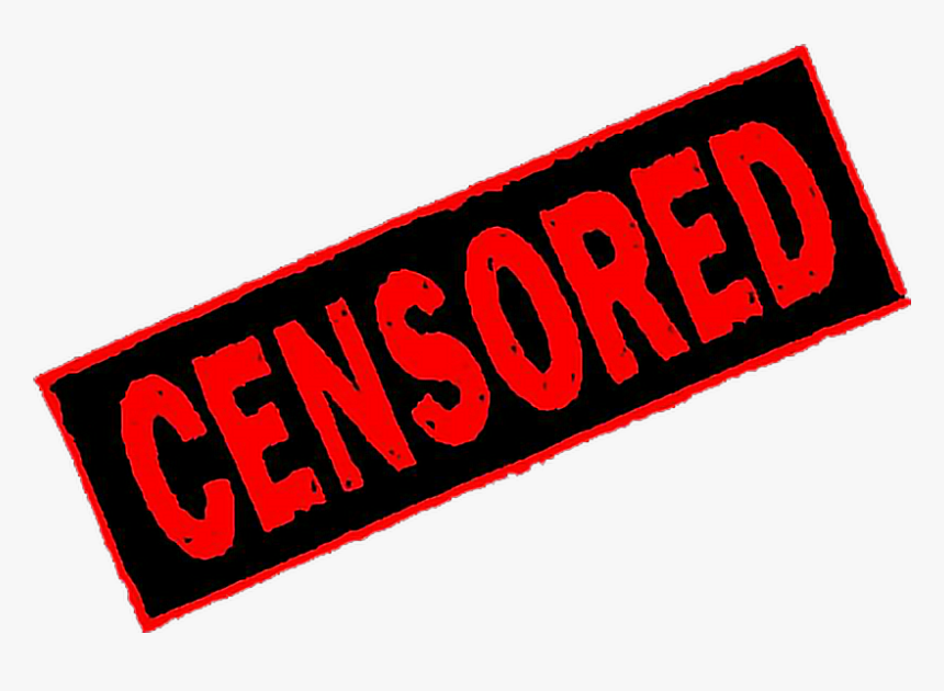 Freetoedit Censored Aviso Placa - Transparent Background Censored Icon, HD Png Download, Free Download