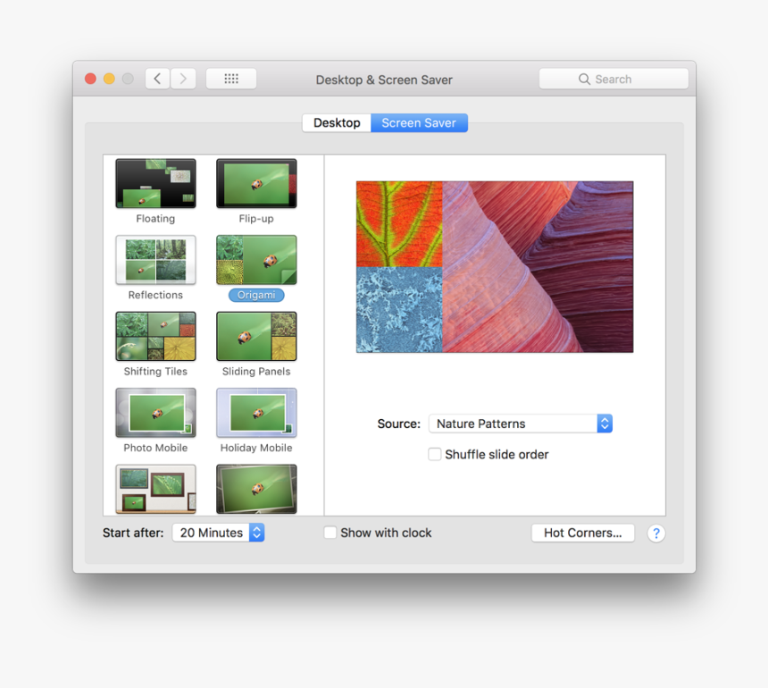 Desktop - Mac Screensaver Hot Corners, HD Png Download, Free Download