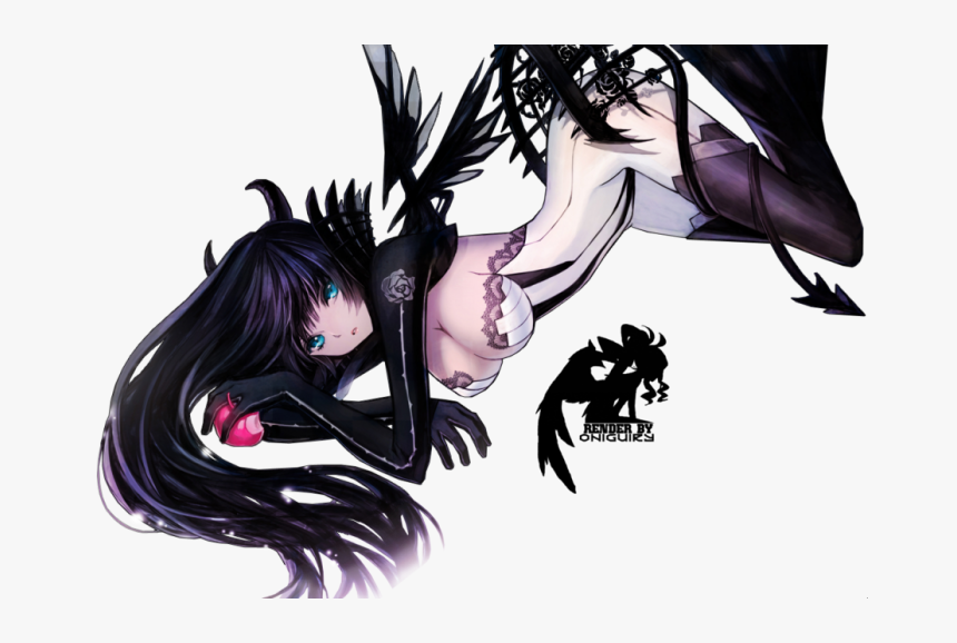 Clip Art Demon Nightcore - Anime Demon Girl Png, Transparent Png, Free Download