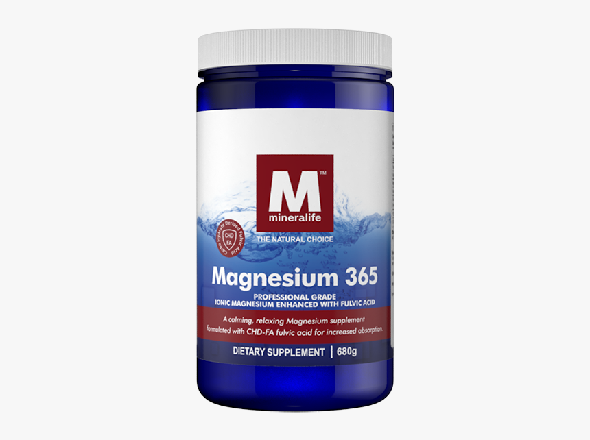 Magnesium 365mg Powder Tangerine Flavor - Magnesium 365 Mg, HD Png Download, Free Download