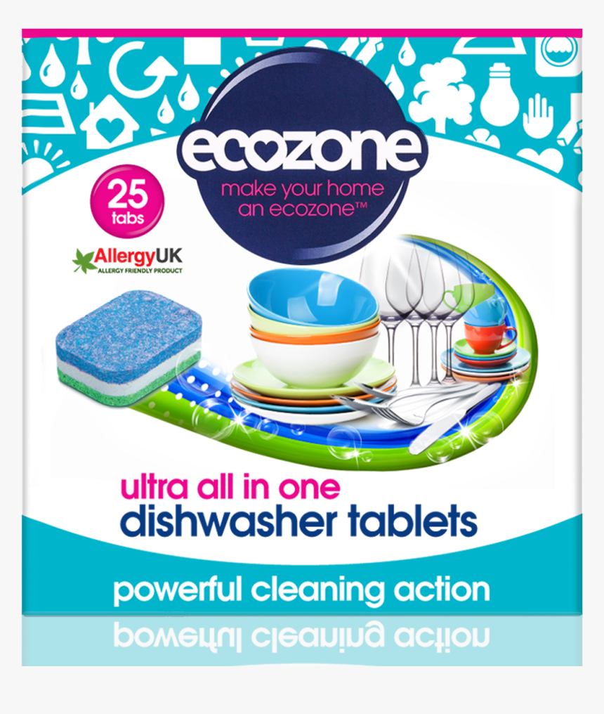 Ecozone Ultra Dishwasher Tablets, HD Png Download, Free Download