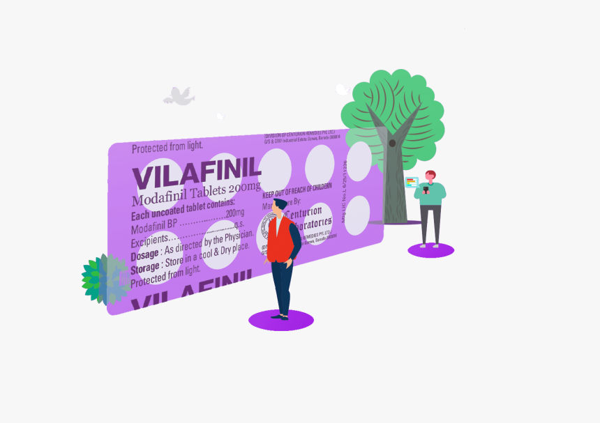 Vilafinil - Illustration, HD Png Download, Free Download