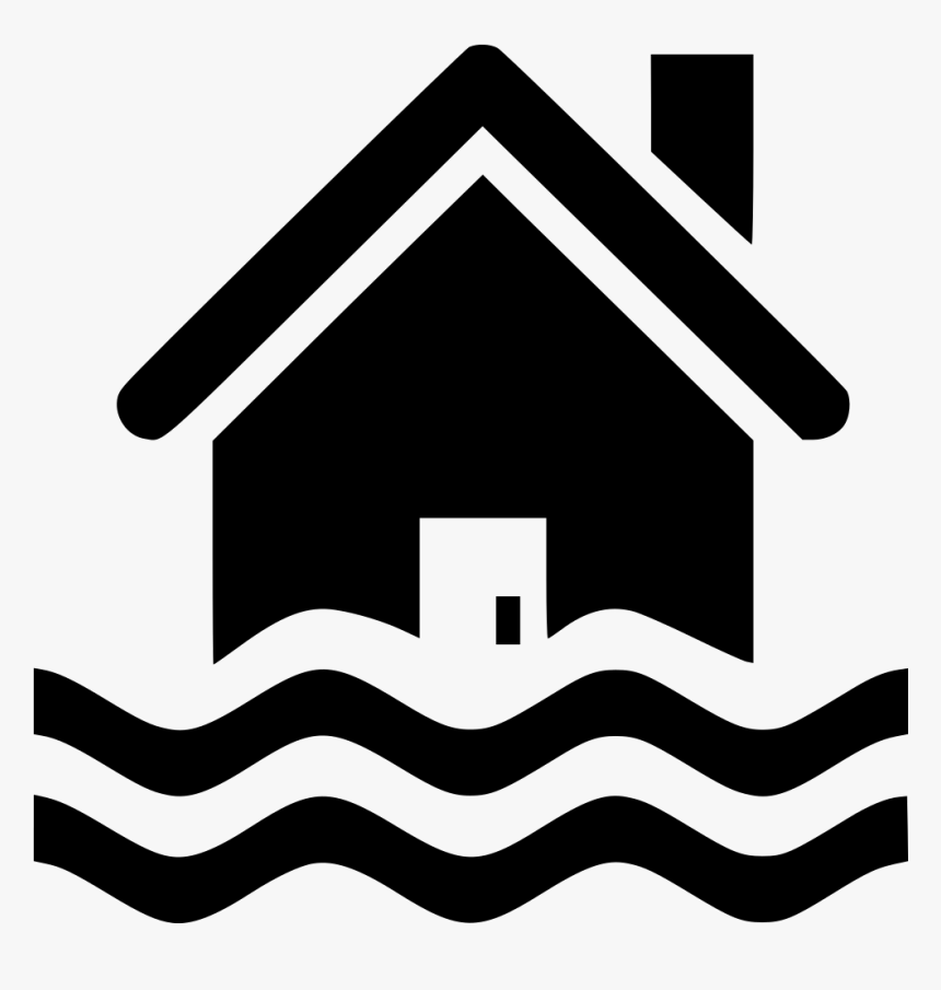 Flood - Home Orange Icon Vector, HD Png Download, Free Download
