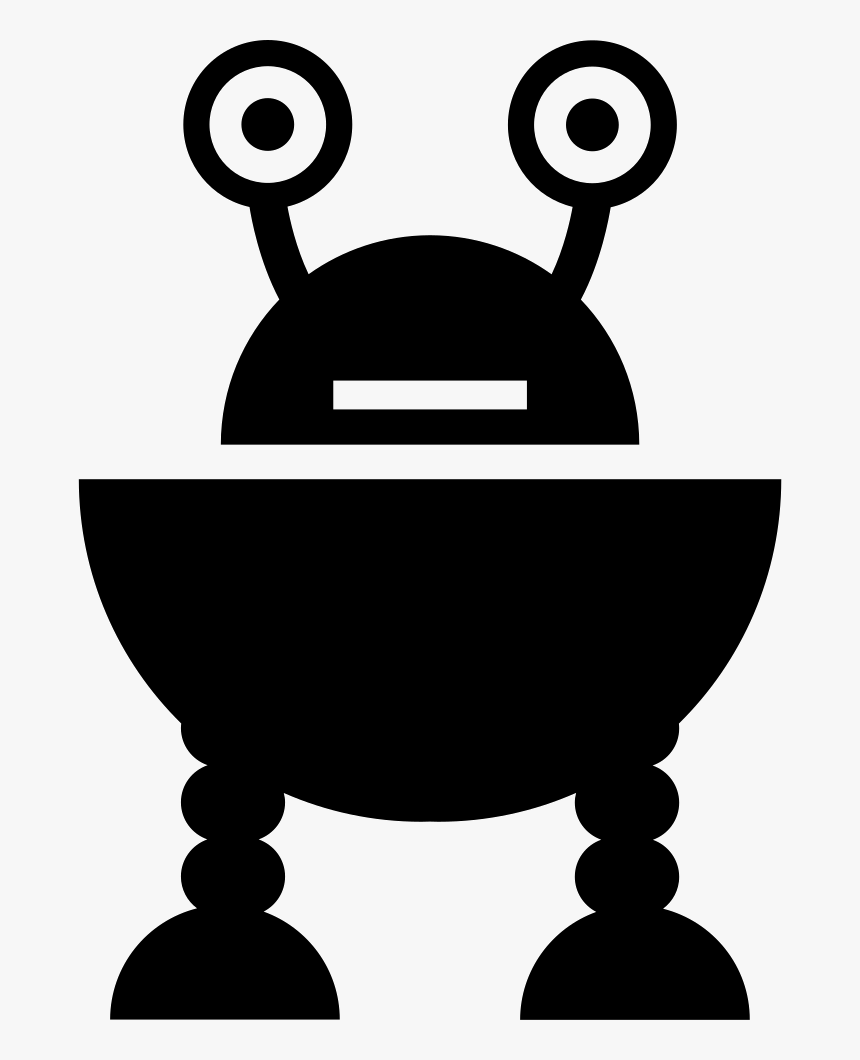 Robot Of Circular Parts - Circular Robot Png, Transparent Png, Free Download