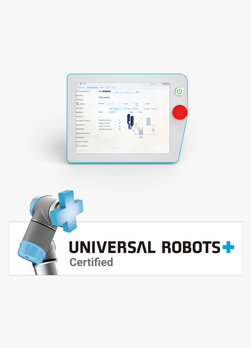 Easyrobotics Easy - Universal Robots, HD Png Download, Free Download