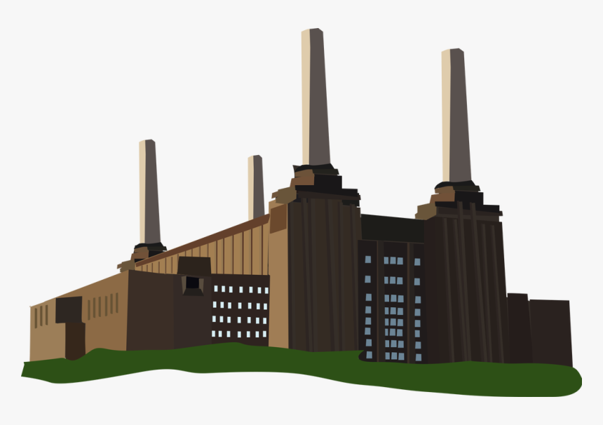 Coal Plant Png - Factory, Transparent Png, Free Download