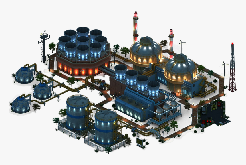 Archived - Geothermal Power Plant Png, Transparent Png, Free Download