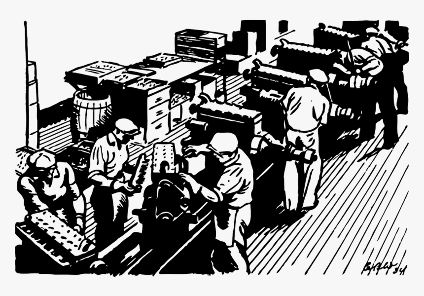 Imagen - Factory Workers Clipart, HD Png Download, Free Download