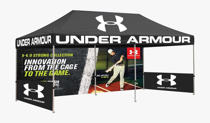 10*20ft Custom Canopy Outdoor Portable Tent Folding - Under Armour, HD Png Download, Free Download