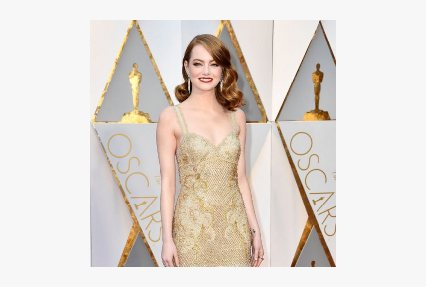 Los Impactantes Looks De La Alfombra Roja - Emma Stone 2017 Oscars Dress, HD Png Download, Free Download