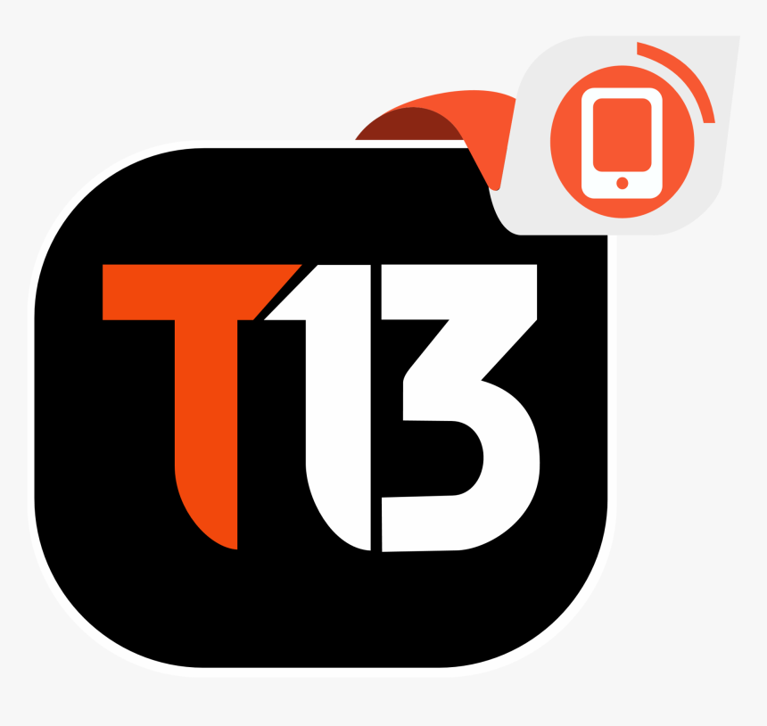 #logopedia10 - Logo T13 Movil, HD Png Download, Free Download
