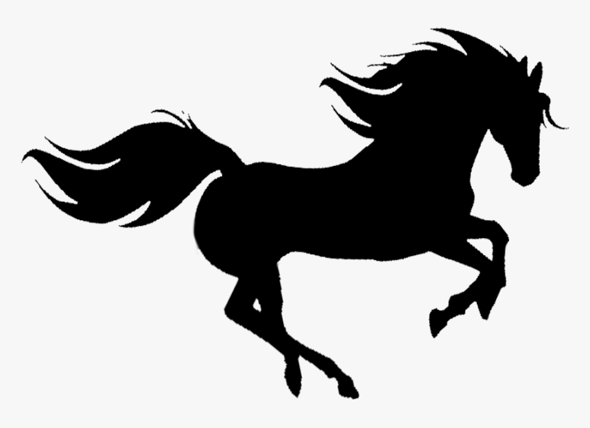 Thumb Image - Silueta De Caballo Corriendo, HD Png Download, Free Download