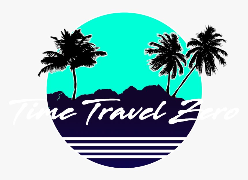 Time Travel Png -bloco De Carnaval, Hd Png Download - Coconut Tree Vector, Transparent Png, Free Download