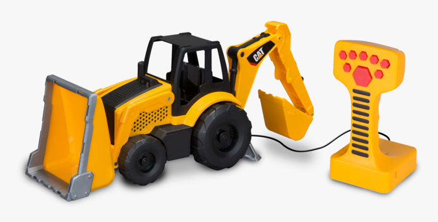 Camion Caterpillar Juguete Png - Caterpillar Cat Backhoe Toy, Transparent Png, Free Download