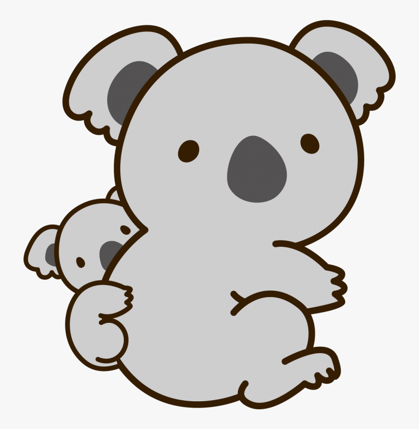 Koala Bebe Png - Cute Koala Stickers, Transparent Png, Free Download