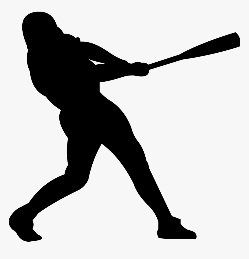 Baseball Bats Sport Clip Art - Jugador De Beisbol Png, Transparent Png, Free Download