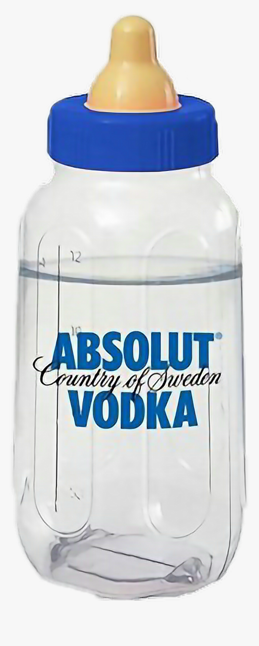 #baby #biberon #tetine #absolut #vodka #milk #psycho - Absolut Vodka Biberon, HD Png Download, Free Download