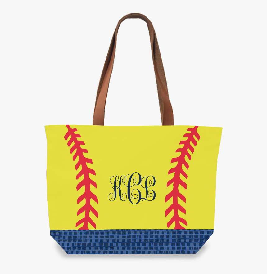 Softball Tote - Softball Monogram, HD Png Download, Free Download