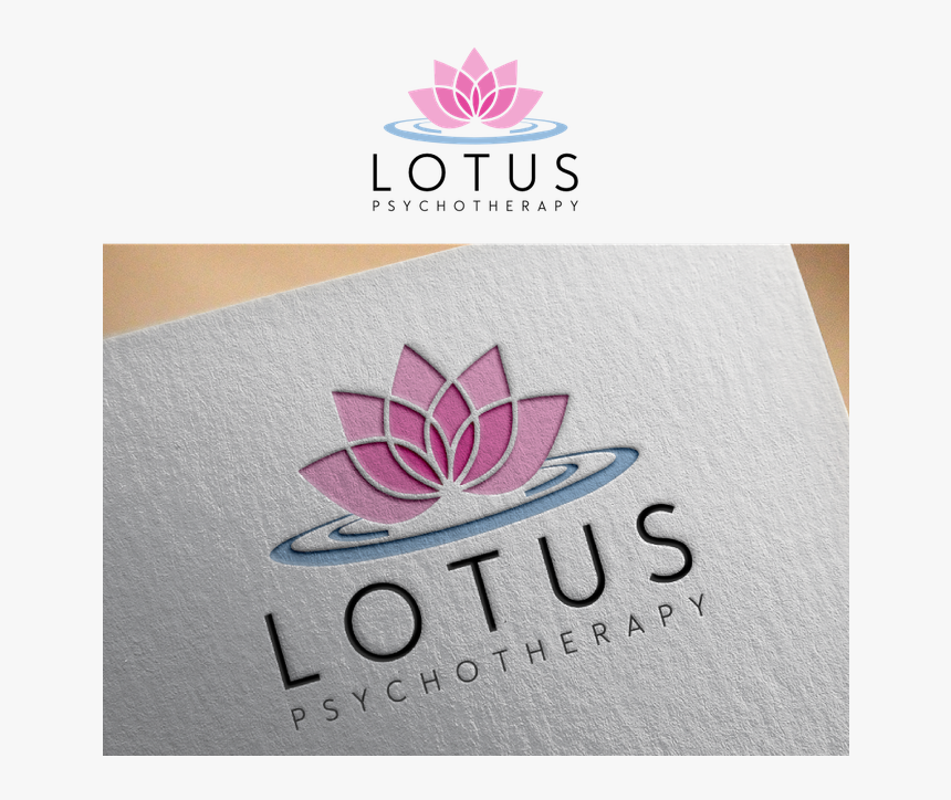 Transparent Lotus Flower Graphic Png - Spa Logo With Lotus Flower, Png Download, Free Download