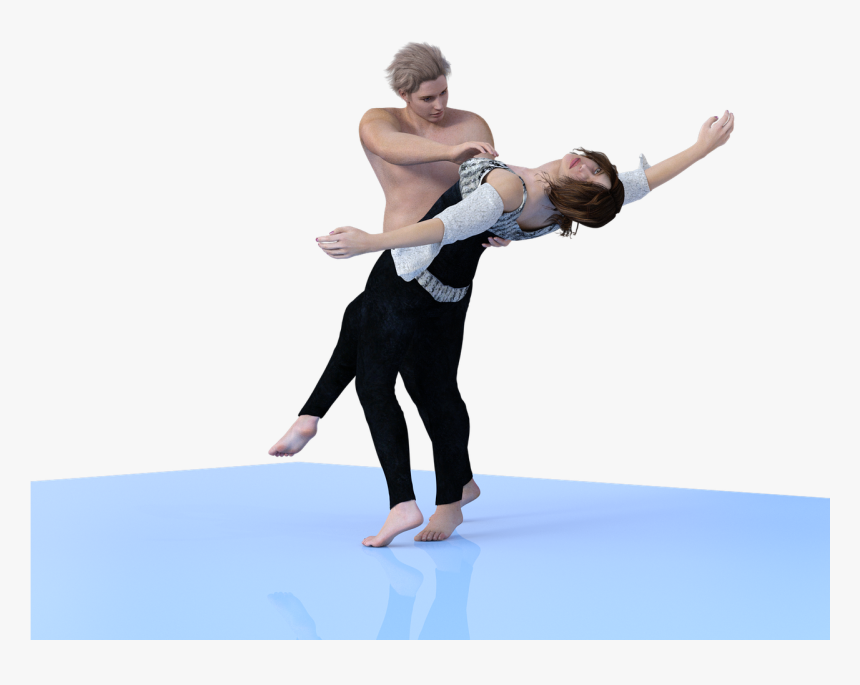 Transparent Couple Dancing Silhouette Png - Acrobatics, Png Download, Free Download