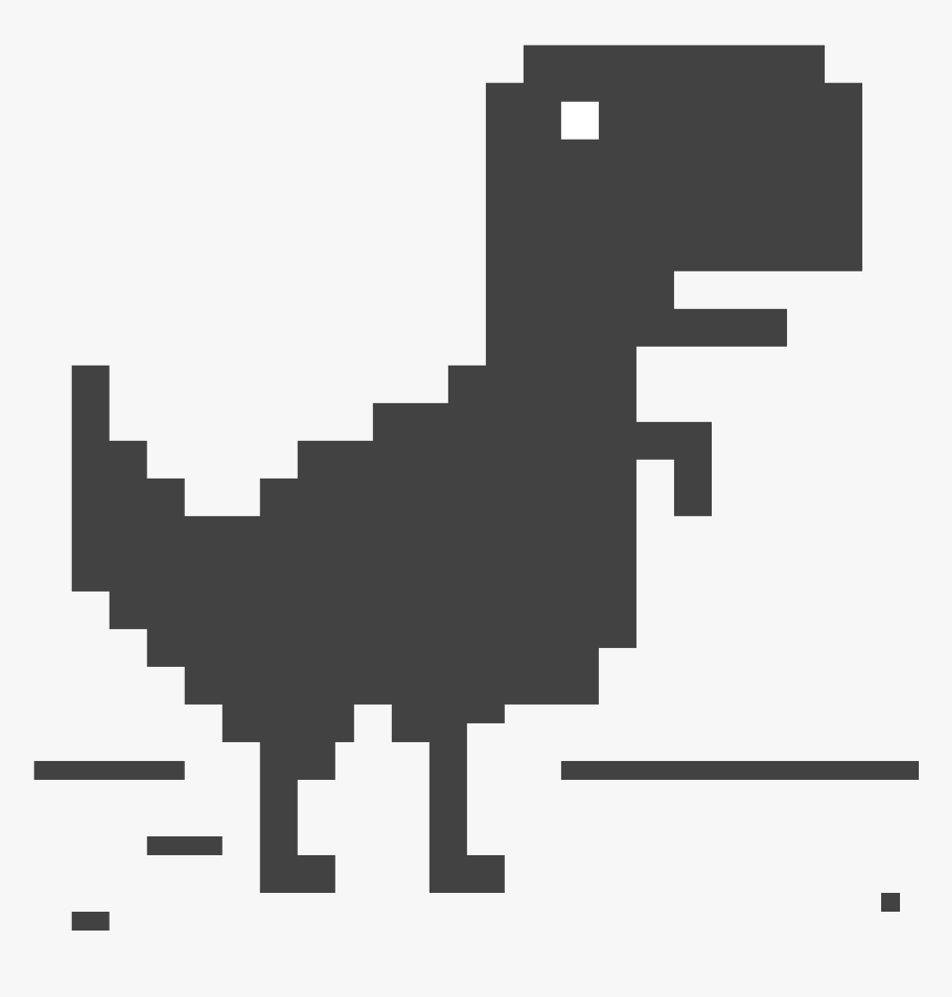 Google Chrome Dinosaur Transparent, HD Png Download, Free Download