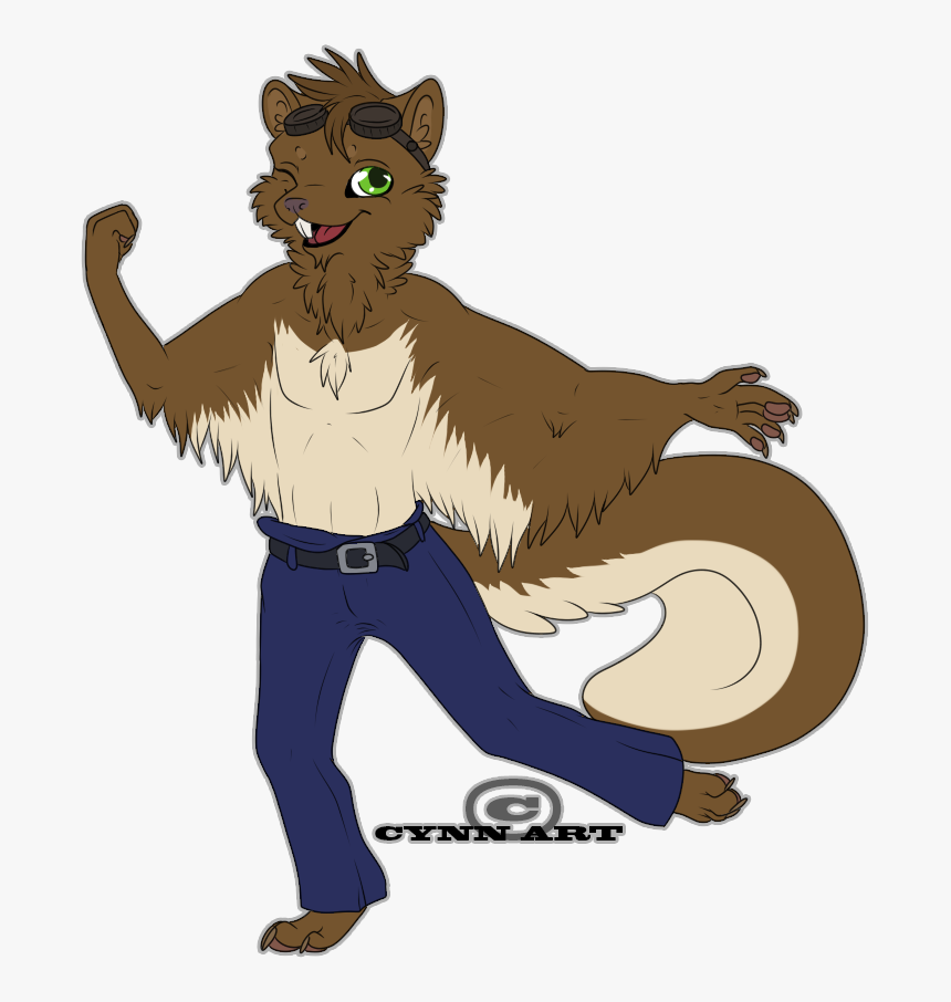 My Second Fursona Caris The Flying Squirrel - Cartoon, HD Png Download, Free Download