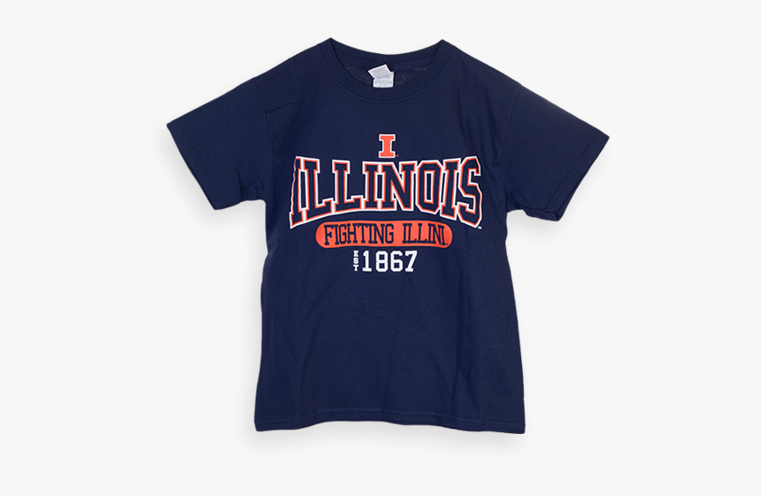Youth Block I Over Illinois Crunched - Active Shirt, HD Png Download, Free Download