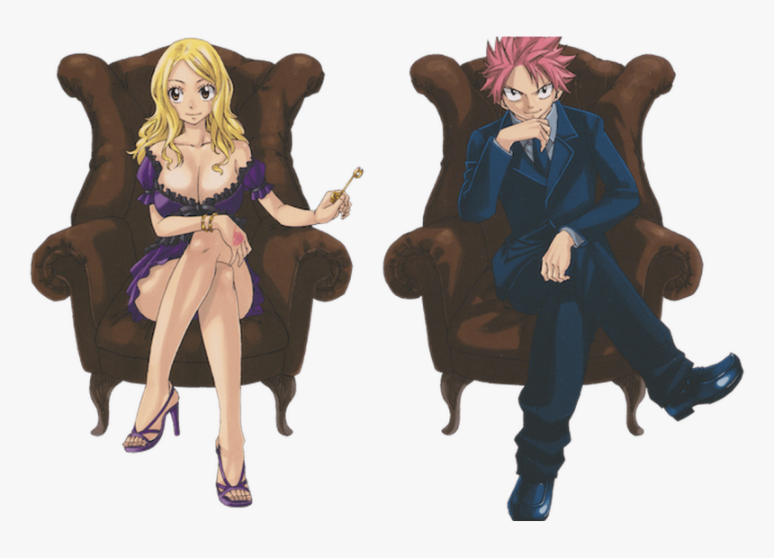 Natsu Dragneel En Costard , Png Download - Lucy And Natsu Png, Transparent Png, Free Download