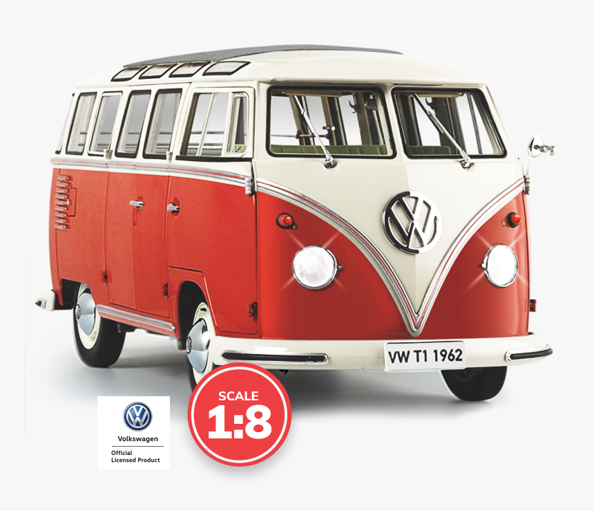 Volkswagen T1 Camper Van Model, HD Png Download - kindpng