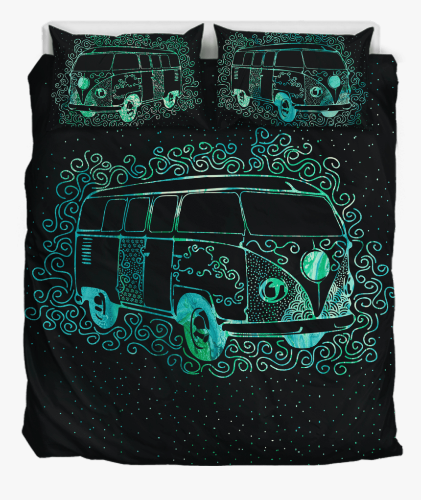 Hippie Van - Zodiac Signs Bed Set, HD Png Download, Free Download