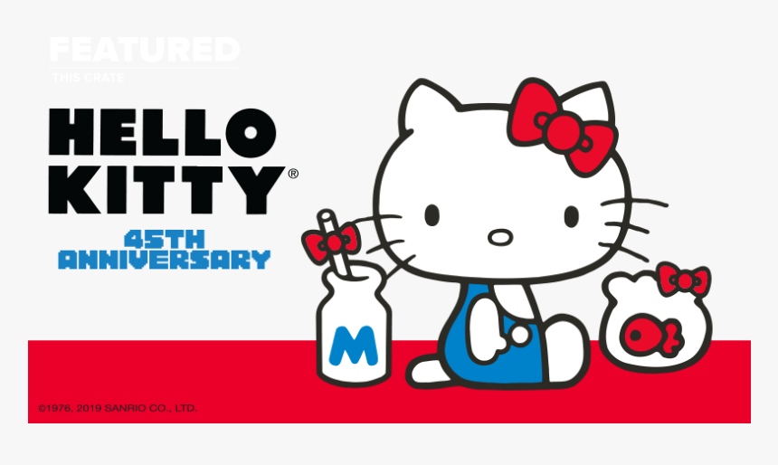 The Bankruptcy Of Loot Crate - Hello Kitty 45th Anniversary, HD Png Download, Free Download