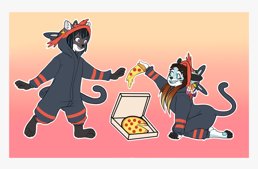 Kigu Pizza Party - Cartoon, HD Png Download, Free Download