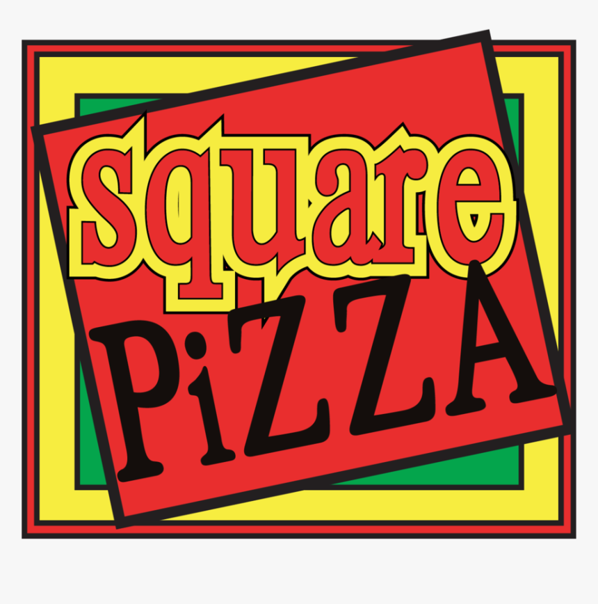 Sqpzlogo-01 - Square Pizza Clip, HD Png Download, Free Download