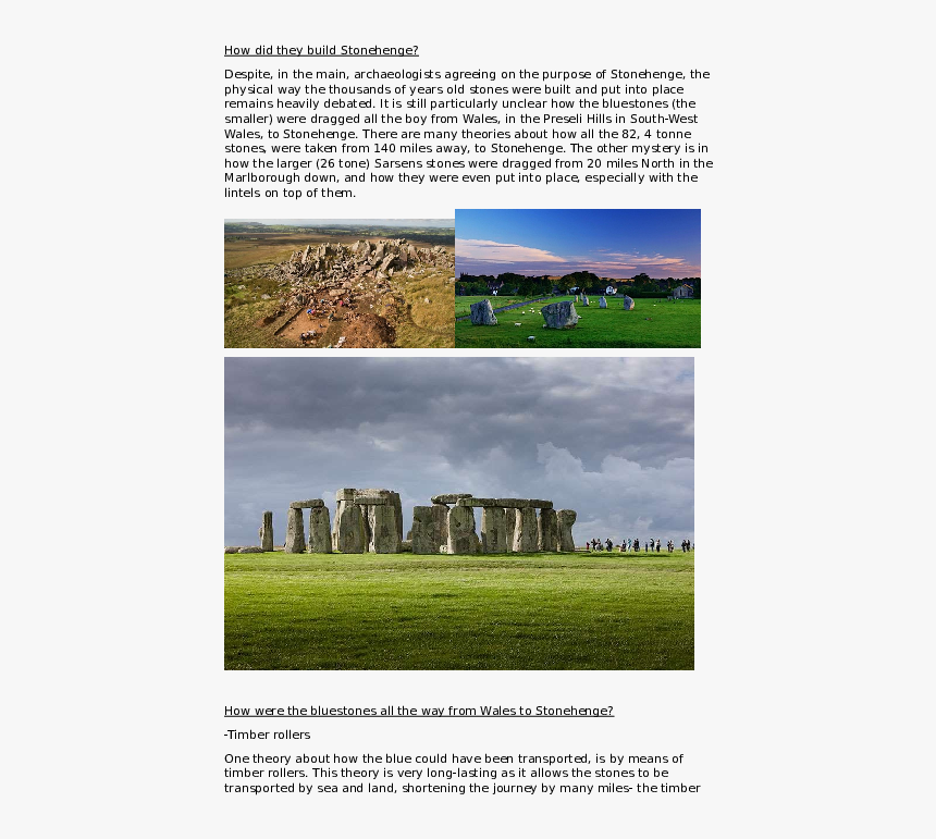 Stonehenge Png, Transparent Png, Free Download